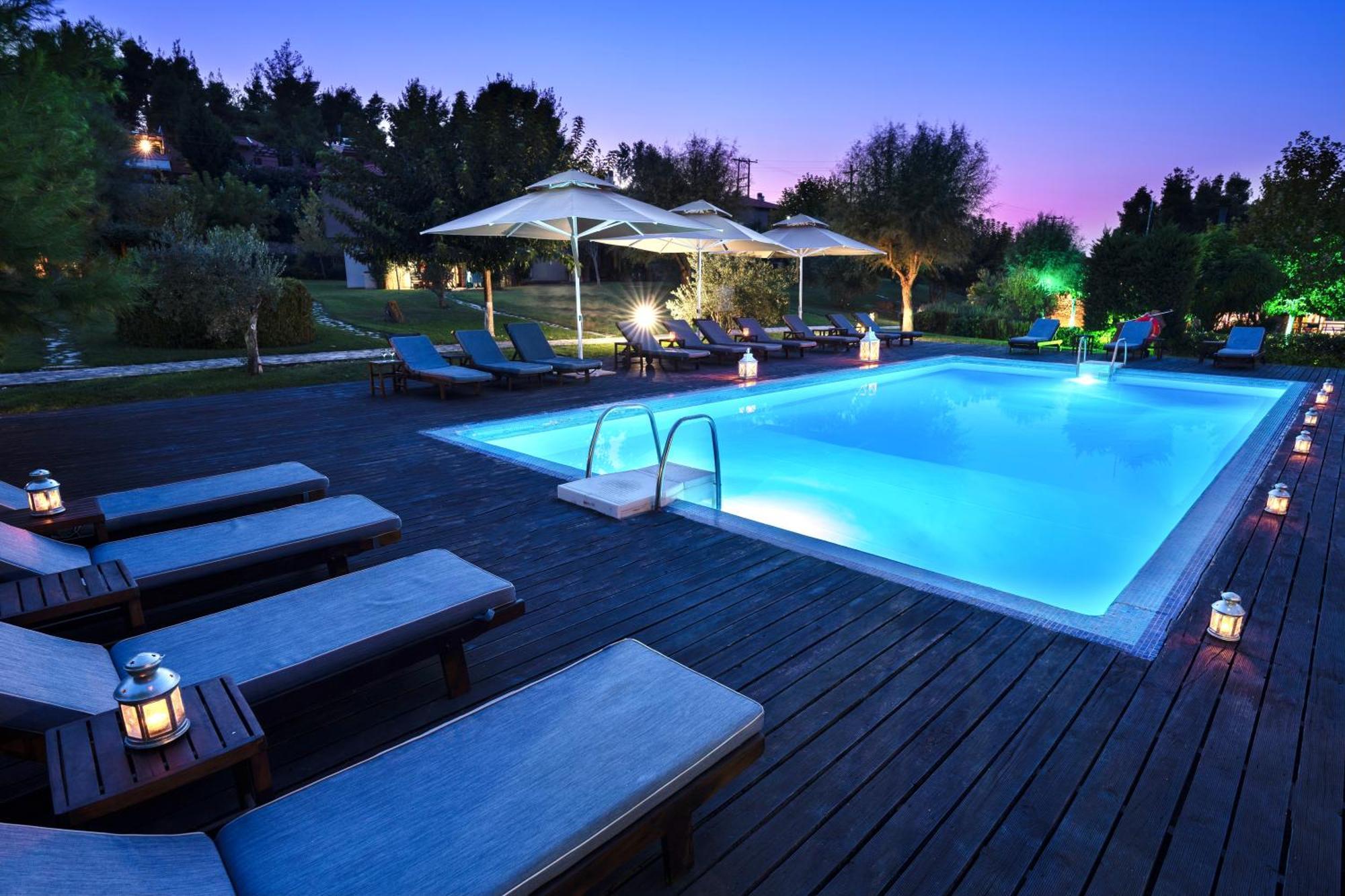 Sani Polyastron Hotel & Spa Exterior foto
